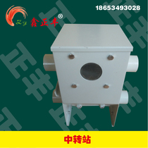 The Auger Material Boot Transit Point Plug Disc Feed Line Transfer Station Hog Automatic Feeding Transit Box Feed Pig Breeding