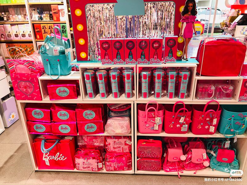 Miniso Barbie 2024 Daylight Shine New Products: Eye Mask, Bag, Water Bottle, Notebook, Stationery, and Accessories