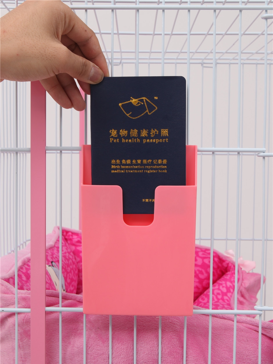 Pet hospital dog farm cat house pet shop vaccine book breeding record medical registration box cat cage dog cage universal