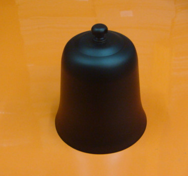 (Xiyuan Buddha Art) Roasted black bell clock, bell and bell copper bell instrument