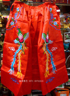 1 meter red embroidered phoenix cloak dragon robe phoenix robe