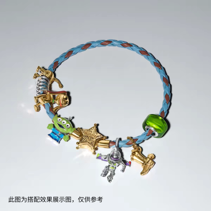 Shanghai Disneyland Exclusive 10Th Birthday Celebration Disney Castle Spring Dog Pandora Bead Charm