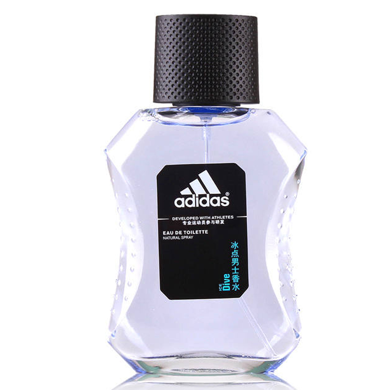 Adidas阿迪达斯男士冰点香水50ml 淡香迷人清新海洋香型