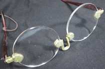 Crystal old glasses Dehua with thick heat radiating excellent anti-eye fire to cool and cool down large lens Runway 1