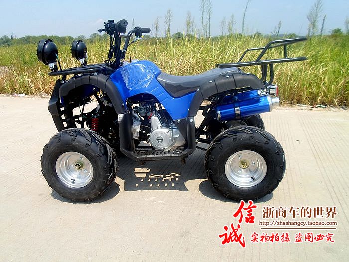 Lớn và nhỏ bull bãi biển trục ổ đĩa bốn bánh off-road xe máy Zongshen làm mát bằng nước điện sa mạc xe máy snowmobile