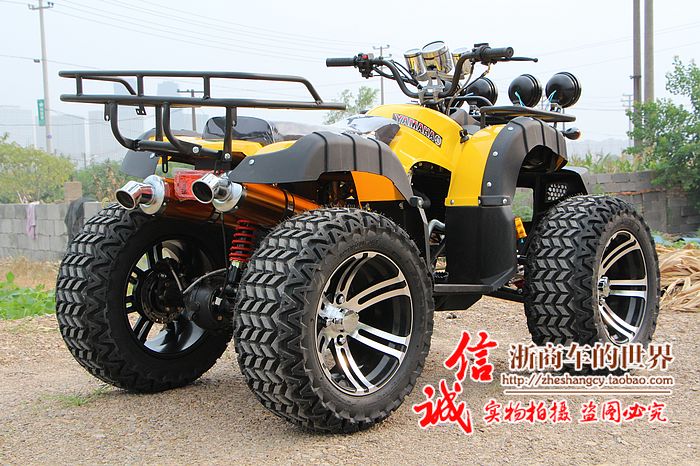 Lớn và nhỏ bull bãi biển trục ổ đĩa bốn bánh off-road xe máy Zongshen làm mát bằng nước điện sa mạc xe máy snowmobile