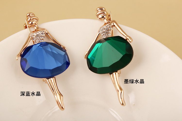 Broche femme en Zircon diamant - Ref 1176430 Image 48