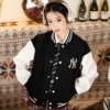MLB couple style NY retro presbyopia baseball uniform
