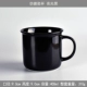 Sub-black Mug tùy chỉnh LOGO cá tính cốc gốm đơn giản dung tích lớn nam có nắp chạm khắc từ tùy chỉnh binh giu nhiet