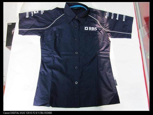 BMW Williams BMW WILLIAMS F1 Team Edition racing short-sleeved shirt women's 1