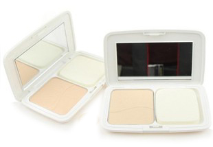 Avon/雅芳包邮 纯白两用粉饼9g  定妆 遮瑕  粉底 美白