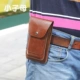 Đàn ông đeo túi đeo lưng 4.7 5.2 5.5 5.7 Túi đựng điện thoại di động 6 inch kiểu đứng đôi túi đựng điện thoại di động siêu mỏng túi đeo hông đựng điện thoại