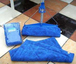 Authentic Shanghai Jianda Towel, Mop with Handle, Cleaning Cloth, Non-Marking Floor Cleaning Cloth, Free Shipping