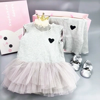 Hộp quà tặng em bé Mùa thu và mùa đông Trăng tròn Quà tặng Trăm ngày Áo dài Nữ Baby Haber cardigan Set Áo công chúa Xiêm - Bộ quà tặng em bé bán hộp quà tặng bé sơ sinh