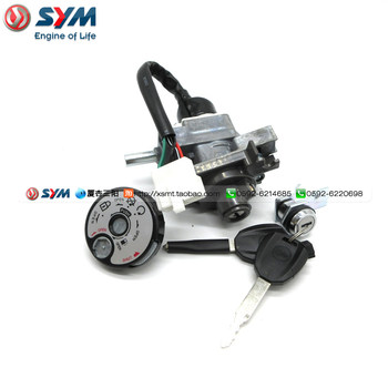 Sym sanyang motorcycle fit fiddle 4 sets of lock assembly