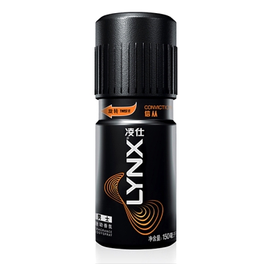 LYNX 凌仕魅动男士香氛-信从 150ml 男士香水 男士香氛 1号店