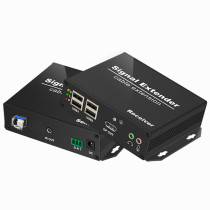 Cosunlon DP optical transceiver HD to HDMI single multi-mode KVM fiber extender USB keyboard and mouse audio transmission
