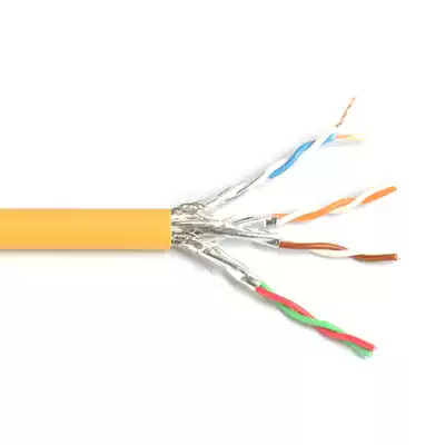 Weixun multi-strand soft super six cat6A dual screen shield network cable 305 meters 1 home-installed pure copper indoor and outdoor network cable