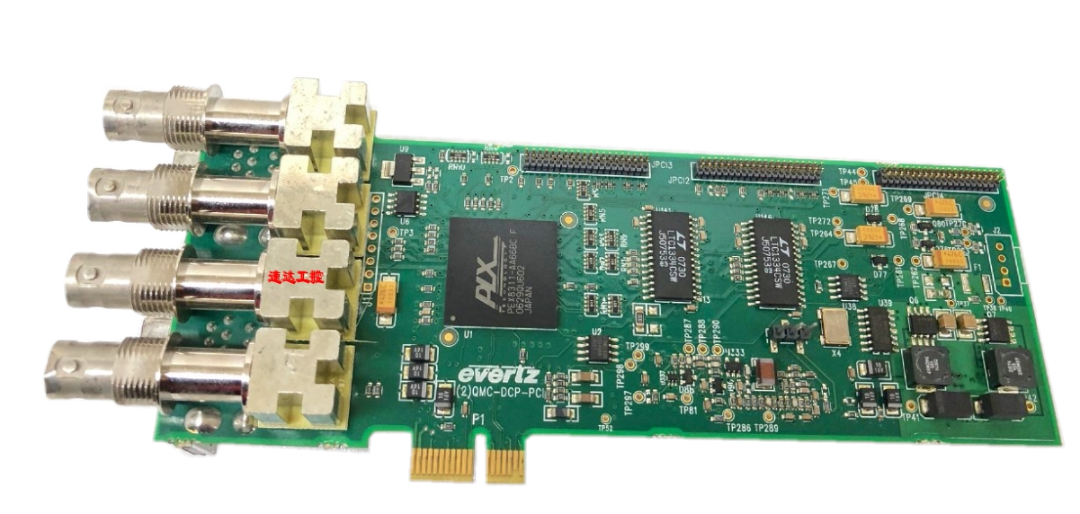 QMC-DCP-PCI BAQMC-DCP-PCI-REV 2 evertz video data capture card