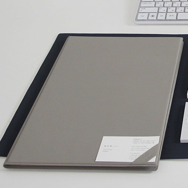 South Korea's high-end business simple A4 multi-functional office folder information book insert document folder folder
