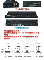 Node video optical transceiver 2U rack-mounted lightning protection carrier class