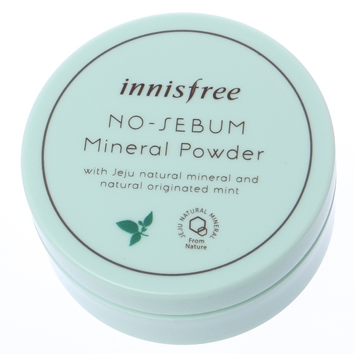 Hàn Quốc innisfree Phong cách khoáng chất bạc hà / bột mật ong kiểm soát trang điểm phiên bản giới hạn phấn maybelline