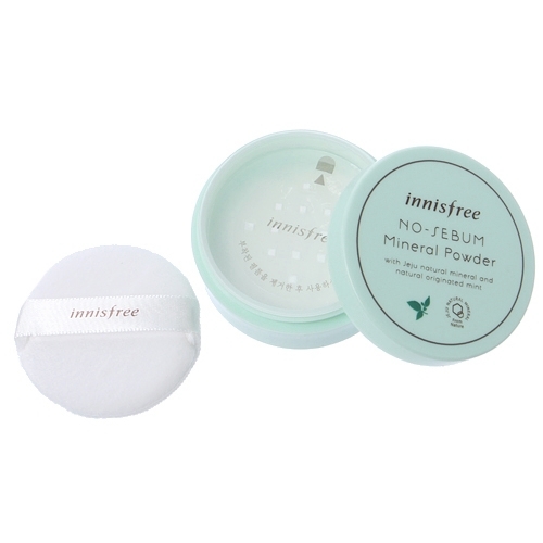 Hàn Quốc innisfree Phong cách khoáng chất bạc hà / bột mật ong kiểm soát trang điểm phiên bản giới hạn phấn maybelline