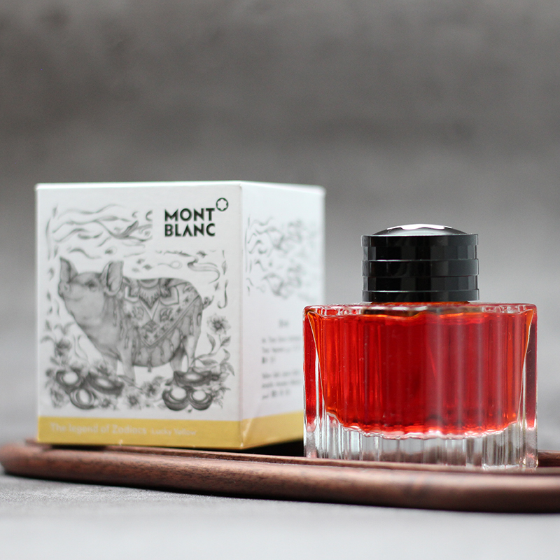 Montblanc ten thousand Patron Limited Ink Spider Beetle Band 50ML Grey Purple