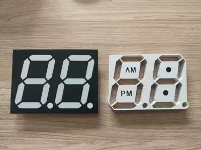 Wanxin Electronics replaces glow tube 3 inch white film glow tube super large glow tube 3 inch glow tube 8-shaped shell