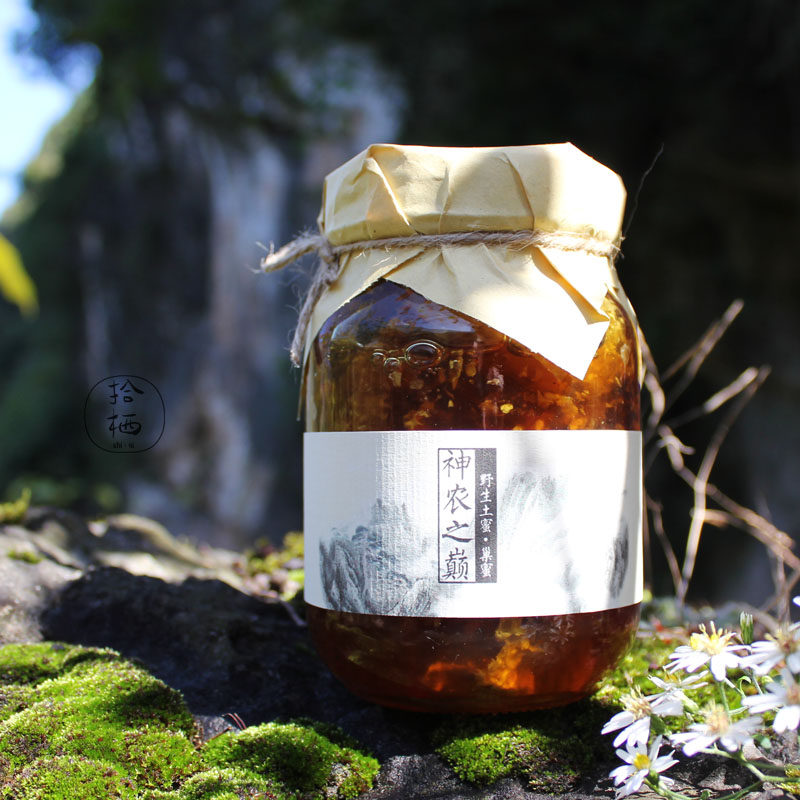 Shennongjia Baihuatou Honey Natural Mature Honey 550g