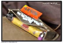 Original hand roll of shredded tobacco packets handmade cow leather true retro rough glossy glossy glossy jump property prices full of crazy snatched and delivered