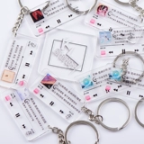 Bilibili, акриловый брелок, ранец, подвеска