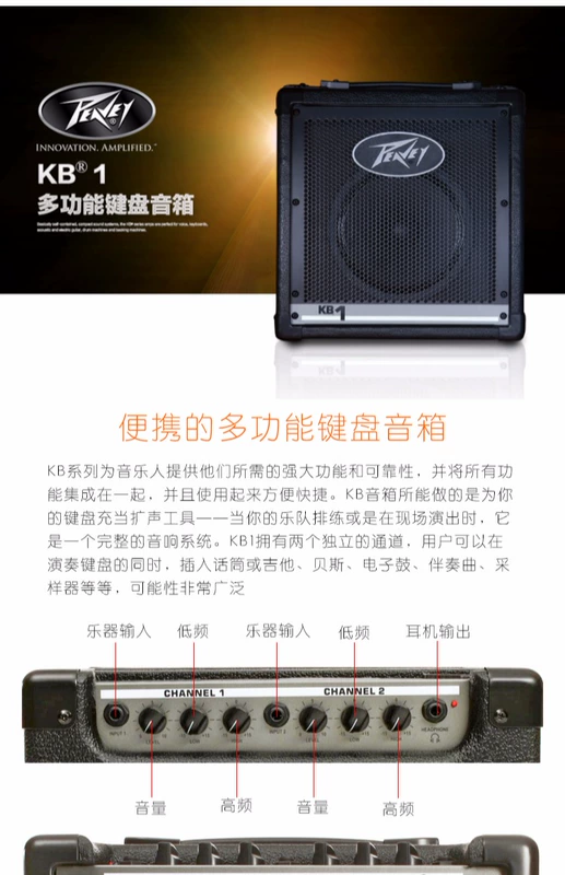 Peavey Budweiser KB1 KB3 KB5 guitar bass bàn phím điện trống diễn tập đa năng loa - Loa loa