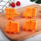 Phim hoạt hình 3D phim hoạt hình cookie hoa lá động vật cookie mùa xuân báo chí khuôn fondant nướng khuôn mẫu hộ gia đình - Tự làm khuôn nướng
