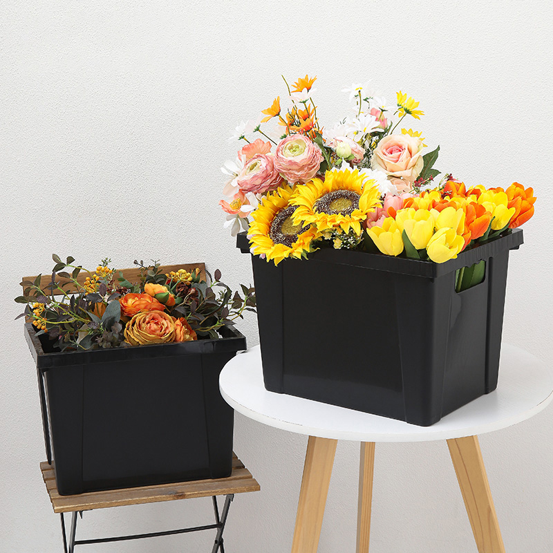French Wake Flower Bucket Flower Bucket Flower Bucket Flower Bucket Specialized Plastic Bucket Flower Bucket