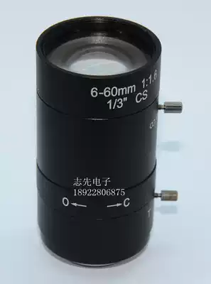 6-60mm manual aperture zoom lens industrial lens HD