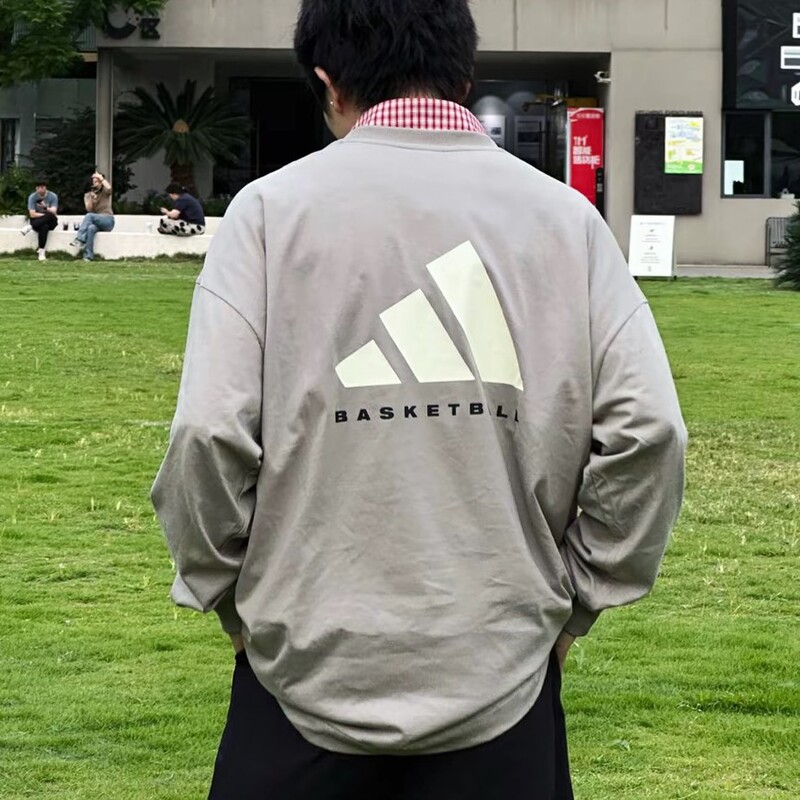 Authentic Adidas Men's and Women's Sweatshirts, Pullovers, Casual Basketball Sportswear, Breathable Long-Sleeved T-Shirts Jd6130 Authentic Adidas Men's and Women's Sweatshirts, Pullovers, Casual Basketball Sportswear, Breathable Long-Sleeved T-Shirts Jd6130