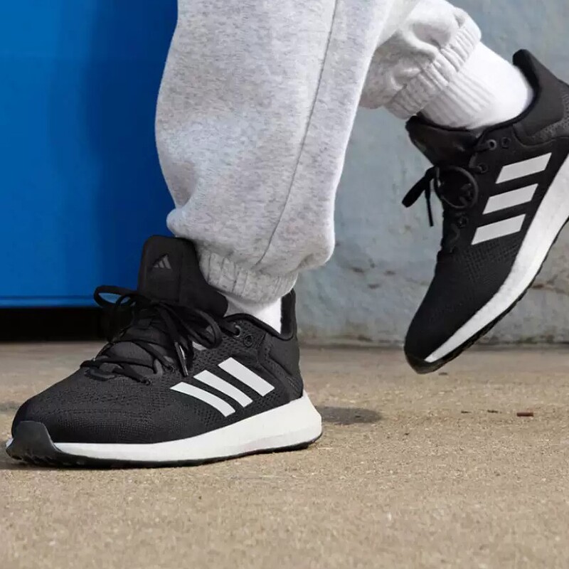 Adidas Pureboost 21 Men's Low-Cut Shock-Absorbing Breathable Sports and Leisure Running Shoes Genuine Gw4832