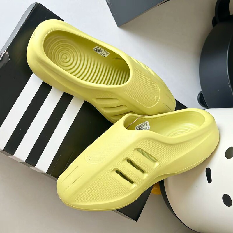 Adidas Adidas Trefoil Slippers Mules Sneakers Unisex Foam Outsole Sandals Jh6766
