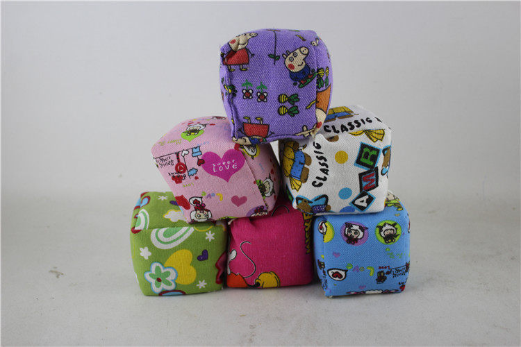 Large Sand Bag Children Lost Sandbag Nursery School Handmade Elementary School Kids Thick Canvas Mini Small Sandbag Balls Bag Kick Shuttlecock