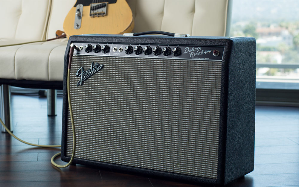 Fender Deluxe Reverb Loa guitar toàn ống do Mỹ sản xuất [nhạc cụ Dorley] được cấp phép chính hãng dàn loa karaoke
