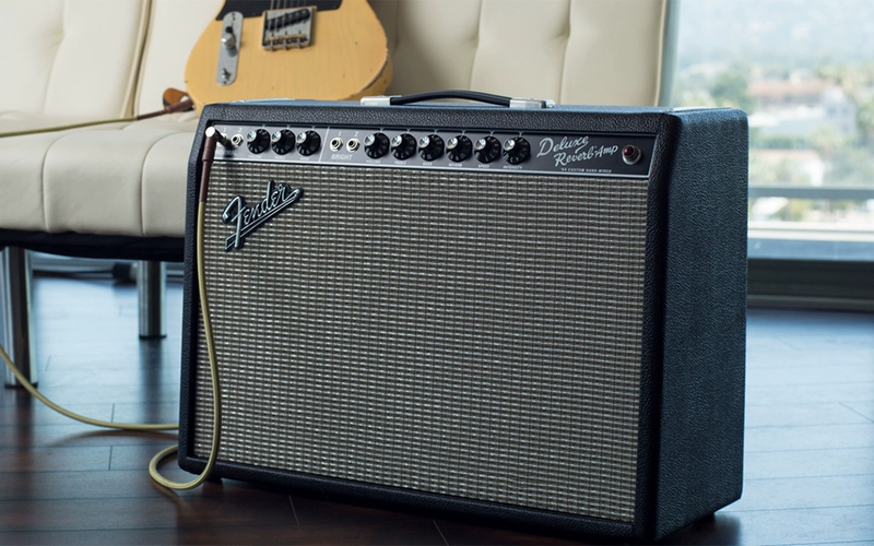 Fender Deluxe Reverb Loa guitar toàn ống do Mỹ sản xuất [nhạc cụ Dorley] được cấp phép chính hãng