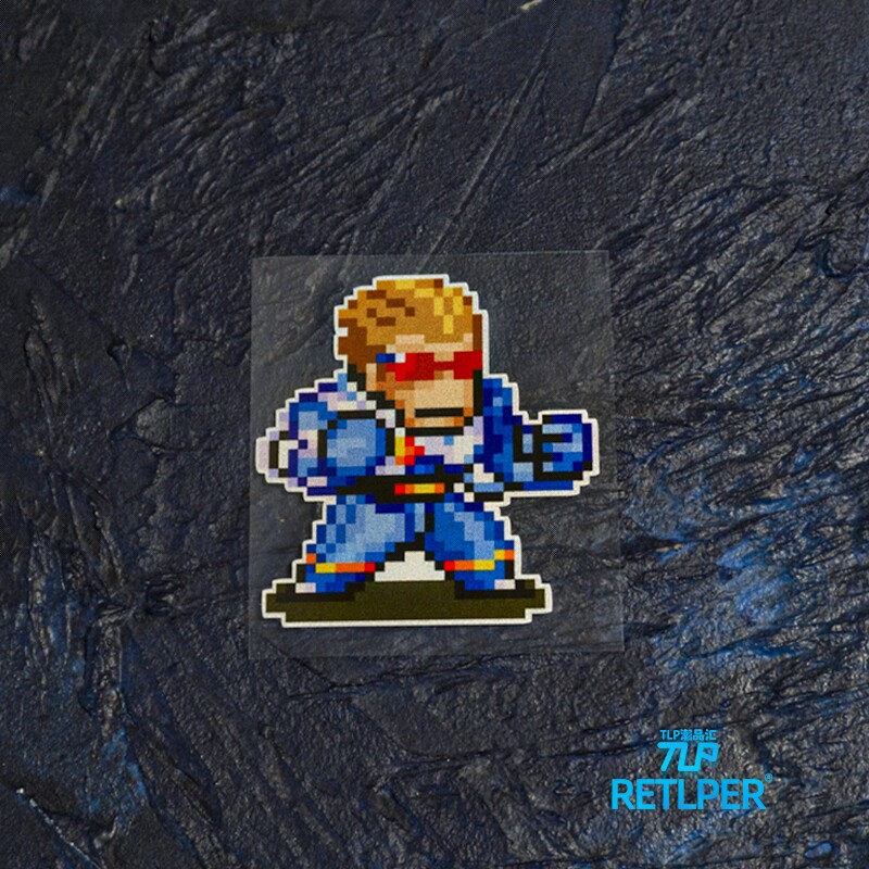TLP套贴街机游戏CAPCOM名将队长Captain Commando卡布空像素贴纸_手机游戏_淘宝游戏网