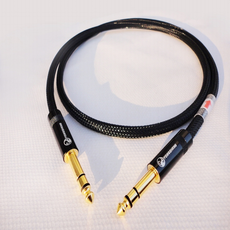 Audio line 35th core 4N copper TRS signal line 6 35 double channel 6 5 pair recording line balance line