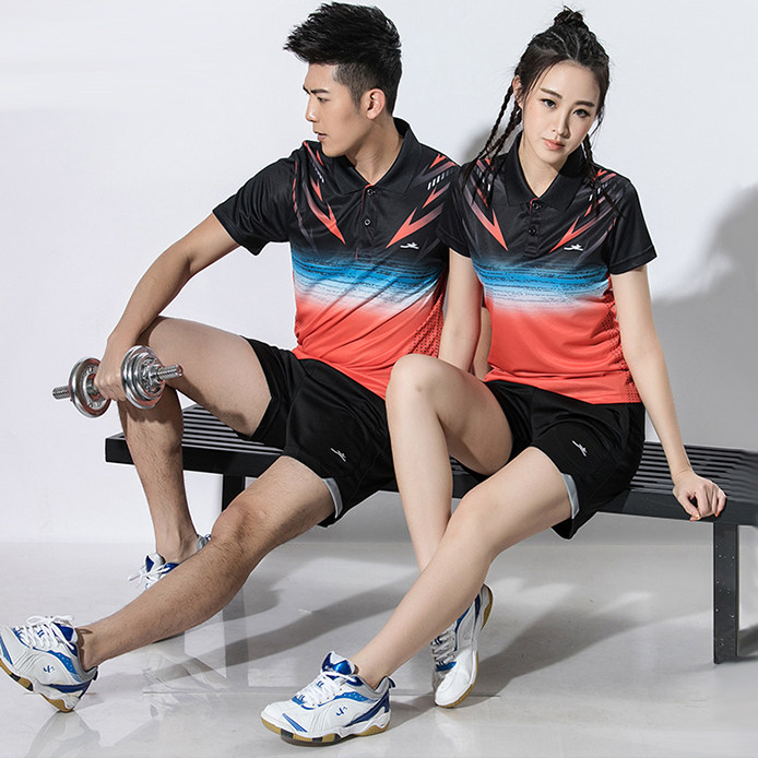 Quick-drying volleyball suit Men's and women's suits Short-sleeved breathable volleyball suit Training game suit Team custom volleyball suit