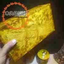 Fairies gold silk Nan wood hand-decorated box gold silk Nan wood imitation ancient first decorated box ornament containing box gold Zhangnatural Natural Dura Scar