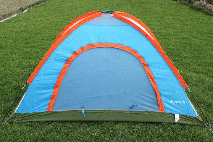 Outdoor camping tent children's park tent double camping rain-proof sun-proof camping tent
