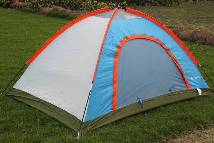 Outdoor camping tent children's park tent double camping rain-proof sun-proof camping tent
