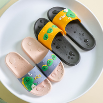 Womens sandals and slippers summer cute cartoon outdoor wear slippers mens home indoor anti-slip student couple shoes