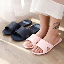Summer home indoor room room Bedroom slippers Female non-slip light thin section Four Seasons Home Male Soft bottom EVA